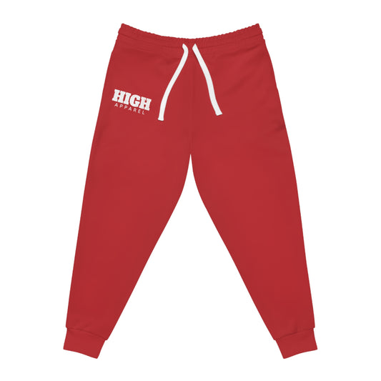 High Apparel Classic "Red" Joggers