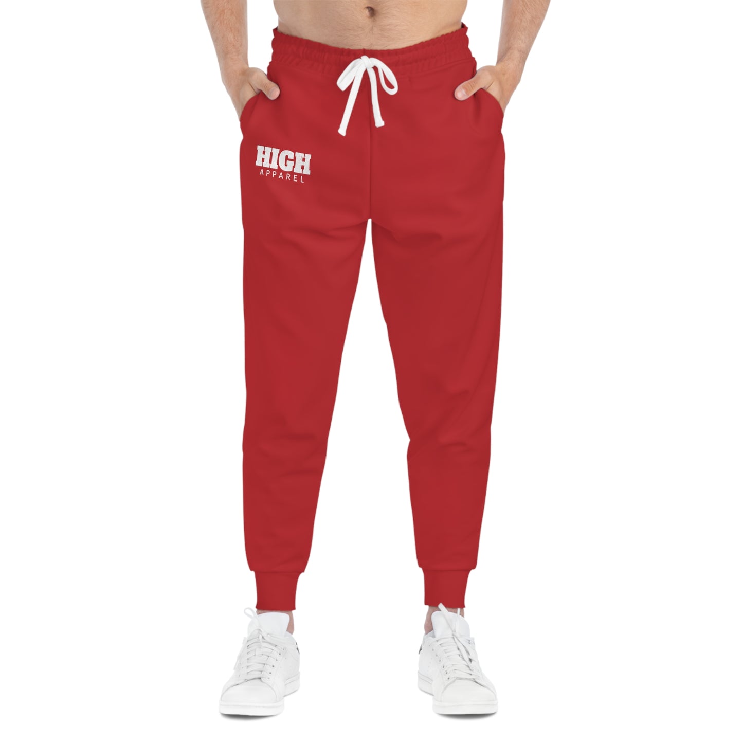 High Apparel Classic "Red" Joggers