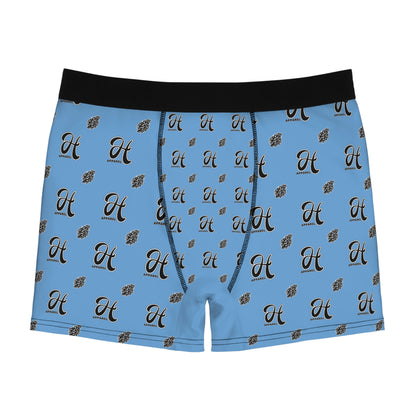 High Apparel Men's Light Blue Boxer Briefs